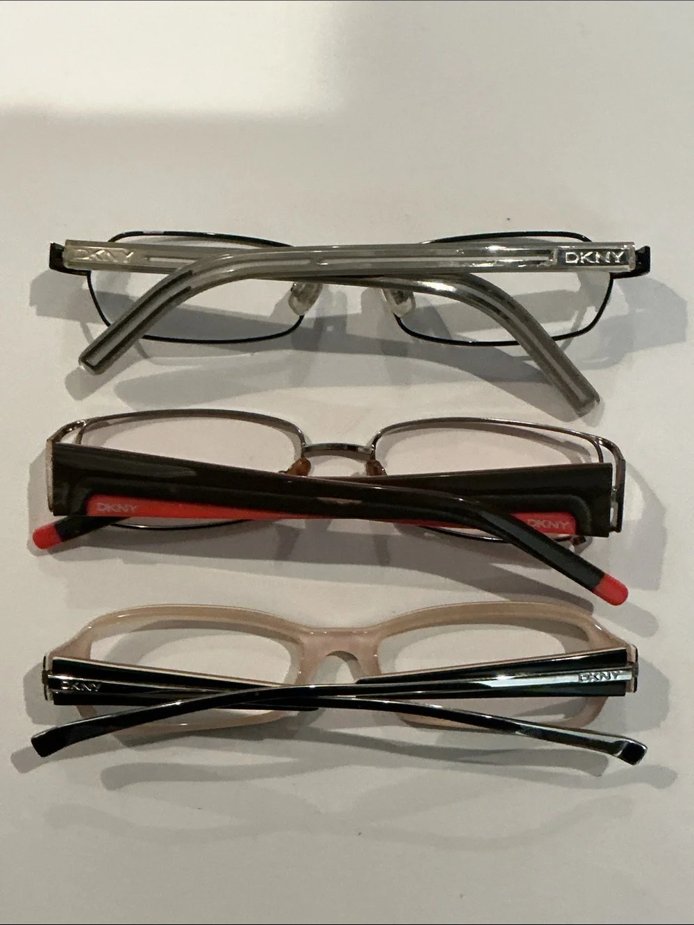 6 pairs lot authentic DKNY Donna Karen prescription designer eyeglasses frames
